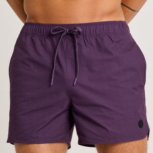 Retro Swim Trunks