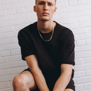 Black Organic Comfort Tee - CLEARANCE