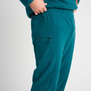 Deep Teal Recycled Polar Jogger - FINAL SALE