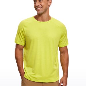 Lightweight Quick Dry Short Sleeves Crew Neck