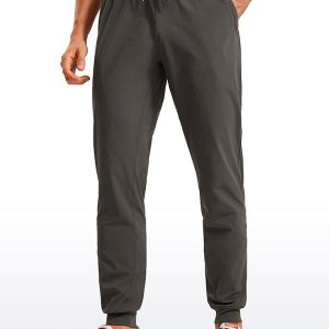 Lightweight Water Resistant Athletic Joggers with Zip Pockets 31"