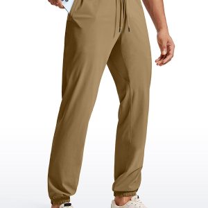 Lightweight Quick Dry Slim-Fit Joggers 31"-Zipper Pockets