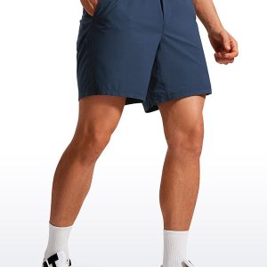 Lightweight Athletic Pocketed Shorts 7''- Linerless