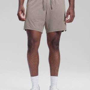 Quick Dry Linerless Pocket workout Shorts 7"