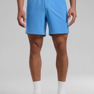 Feathery-Fit Soft Linerless Split Shorts 7"