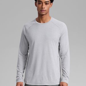 Lightweight Rounded Scallop Bottom Long Sleeves