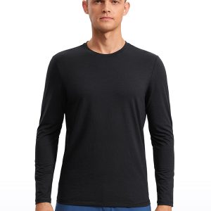 Quick Dry High Crewneck Long Sleeves Shirts