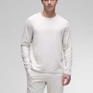 Cloud Jersey Crewneck Long Sleeve Shirts