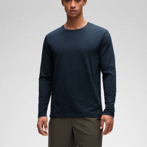 Poly Cotton-Blend Lightweight Long Sleeve