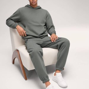 Fleece Lined Pocket Pullover Hoodie