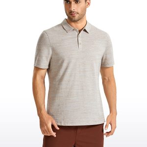 Heather Polo Short Sleeves